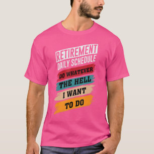 Die Rentenversicherung tut, was auch immer ich Gew T-Shirt