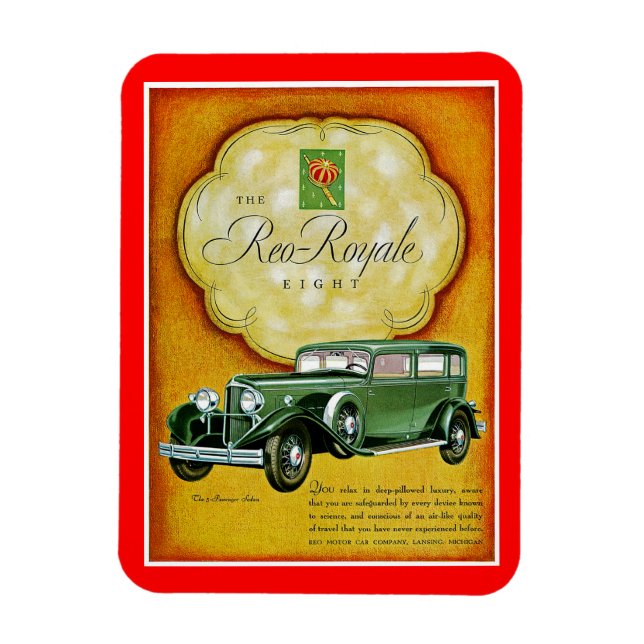 Die Reo-Royale-Acht Magnet (Vertikal)
