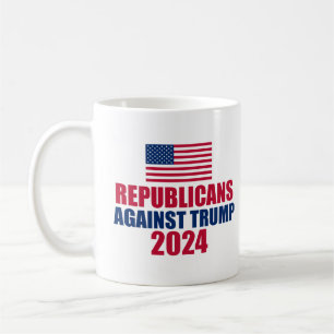 Die Republikaner gegen die Wahl Trump 2024 Kaffeetasse