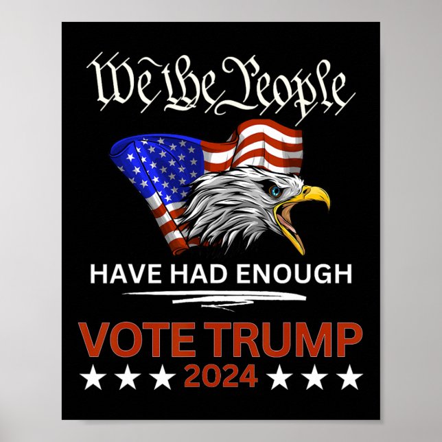 Die Republikaner haben Trump 2024 gewählt, wie es  Poster (Vorne)