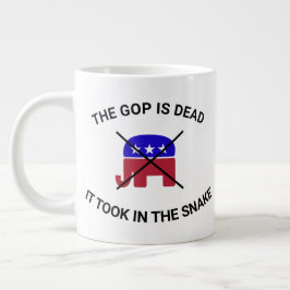 Die Republikanerin ist tot T - Shirt Jumbo-Tasse