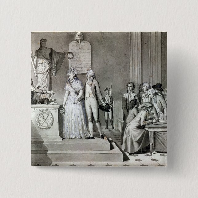 Die republikanische Heirat Button (Vorderseite)