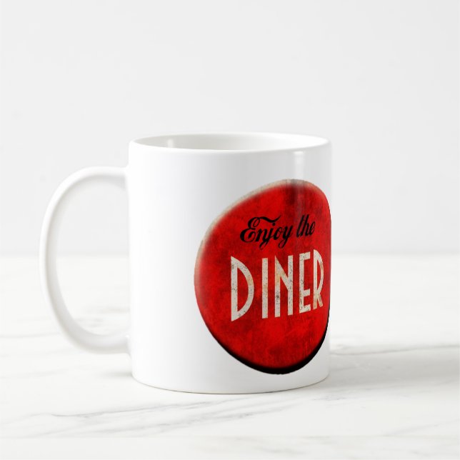 Die Restaurant-Tasse Kaffeetasse (Links)
