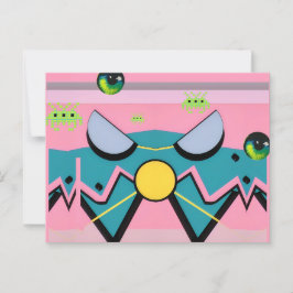 Die Retrowellen des Ruhmes - Ken Gage Art Postkarte