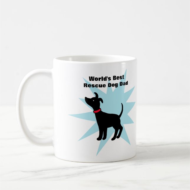 Die Rettungs-HundeVater-Tassen-Schutz-HundeVater Kaffeetasse (Links)