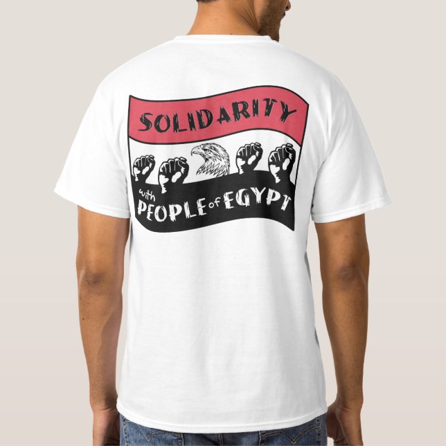 Die Revolution der Stützarabischen Leute T-Shirt (Rückseite)