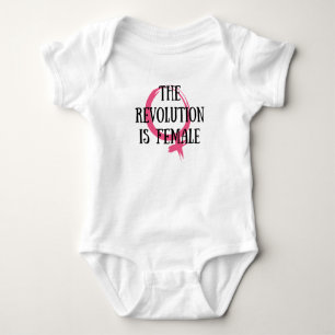 Die Revolution ist weiblich Baby Strampler