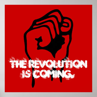 Die Revolution kommt. Poster