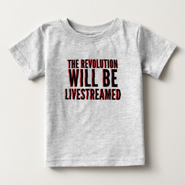 Die Revolution wird in einen neuen Rahmen gestellt Baby T-shirt (Vorderseite)