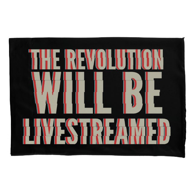 Die Revolution wird in einen neuen Rahmen gestellt Kissenbezug (Vorderseite)