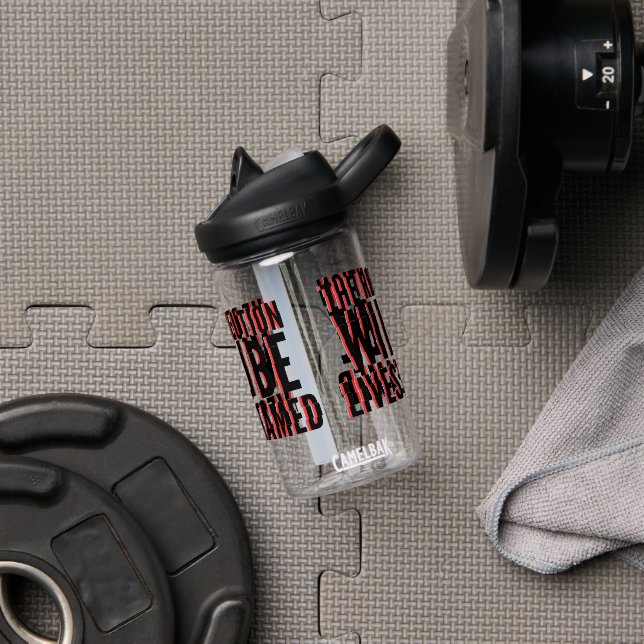 Die Revolution wird in einen neuen Rahmen gestellt Trinkflasche (Fitnessstudio)