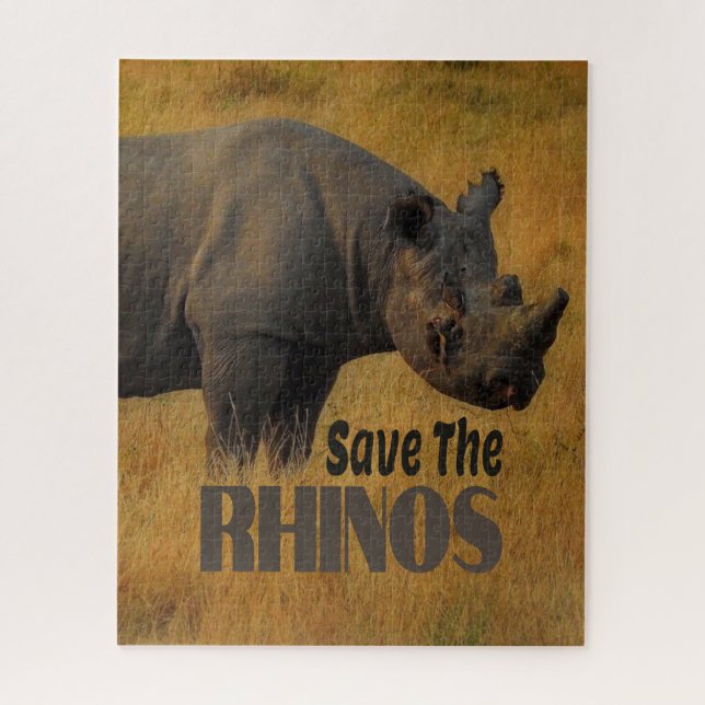 Die Rhinos gerettet (Vertikal)
