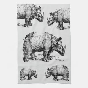 Die Rhinozeros Geschirrtuch