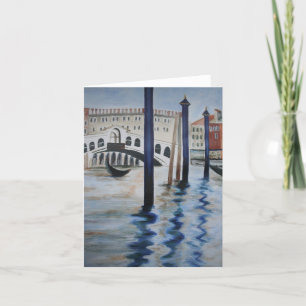 Die Rialto Bridge-Karte Karte
