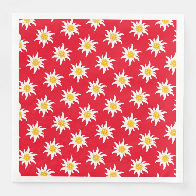 Die richtige Serviette zum Fondue oder Raclette (Vorderseite)