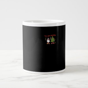 Die richtige Zeit Weihnachtsbaum Freunde Klassisch Jumbo-Tasse