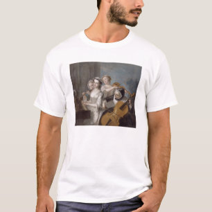 Die Richtung der Anhörung, c.1744-7 (Öl auf T-Shirt