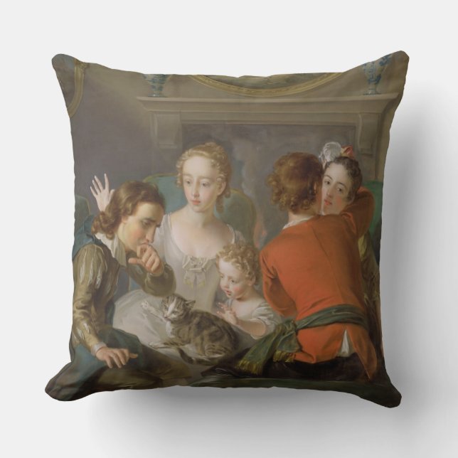 Die Richtung der Touch, c.1744-47 (Öl auf Kissen (Vorderseite)
