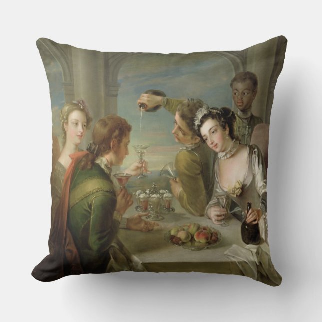 Die Richtung des Geschmacks, c.1744-47 (Öl auf Kissen (Vorderseite)