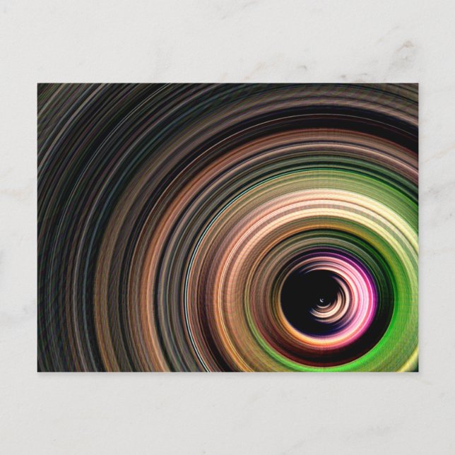 Die Ringe des Planeten Postkarte (Vorderseite)