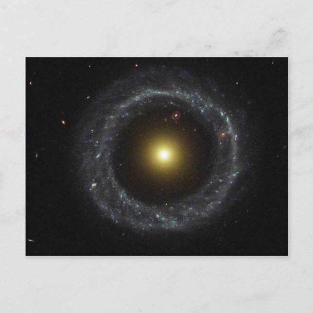 Die Ringgalaxie Postkarte (Vorderseite)