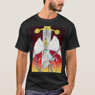Die Riss-Tinte ver.01 des Shirt-Himmels T-Shirt