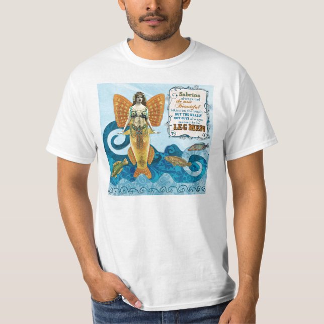 Die Risse einer Meerjungfrau T-Shirt (Vorderseite)
