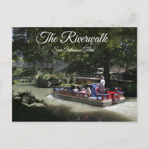 Die Riverwalk San Antonio, Texas Postkarte