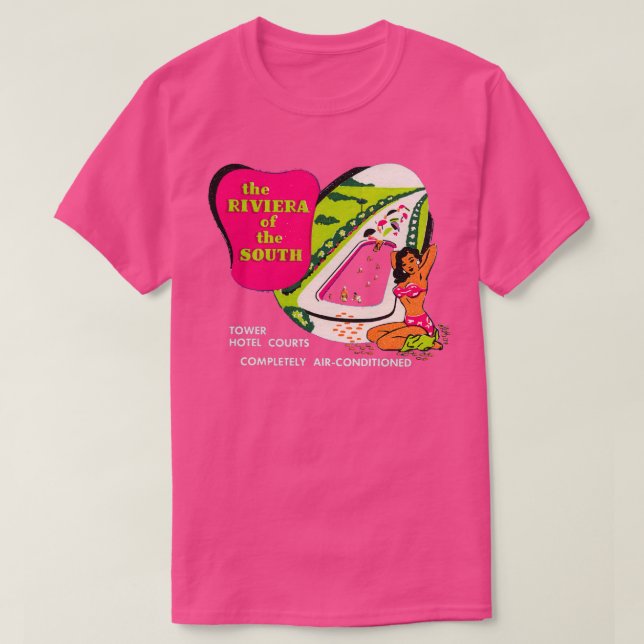 Die Riviera des Südens T-Shirt (Design vorne)
