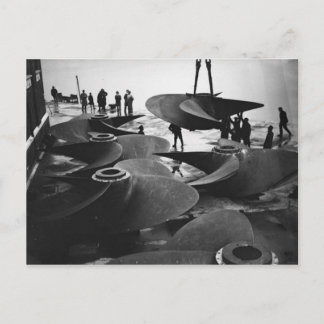 Die RMS Queen Mary Postcard Collection Postkarte