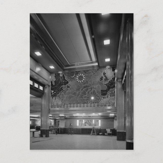 Die RMS Queen Mary Postcard Collection Postkarte (Vorderseite)