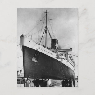 Die RMS Queen Mary Postcard Collection Postkarte