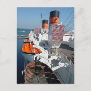 Die RMS Queen Mary Postcard Collection Postkarte
