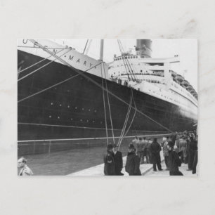 Die RMS Queen Mary Postcard Collection Postkarte