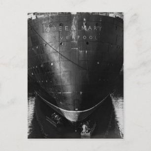 Die RMS Queen Mary Postcard Collection Postkarte