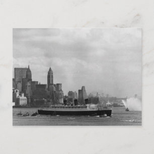 Die RMS Queen Mary Postcard Collection Postkarte