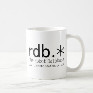 Die Roboter-Datenbank-Kaffee-Tasse Kaffeetasse