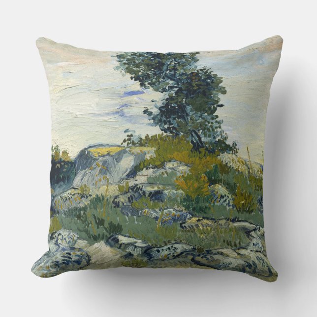 Die Rocks Vincent van Gogh Kissen (Vorderseite)