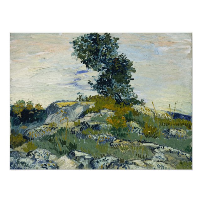 Die Rocks Vincent van Gogh Poster (Vorderseite)