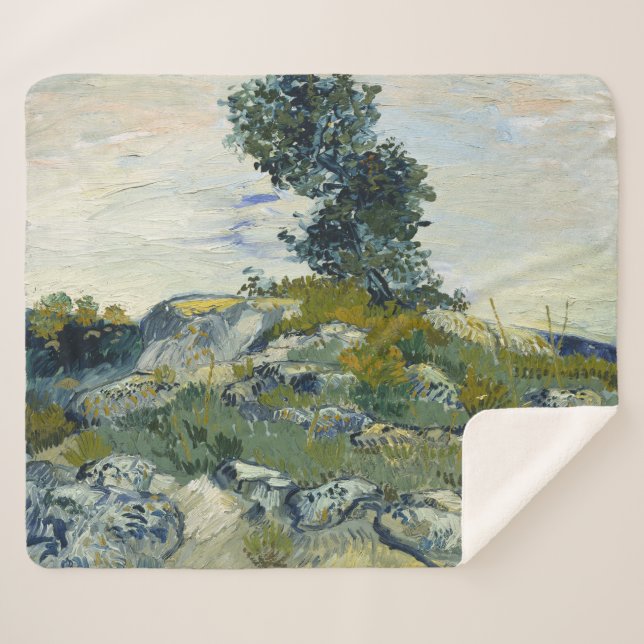 Die Rocks Vincent van Gogh Sherpadecke (Vorderseite (Horizontal))