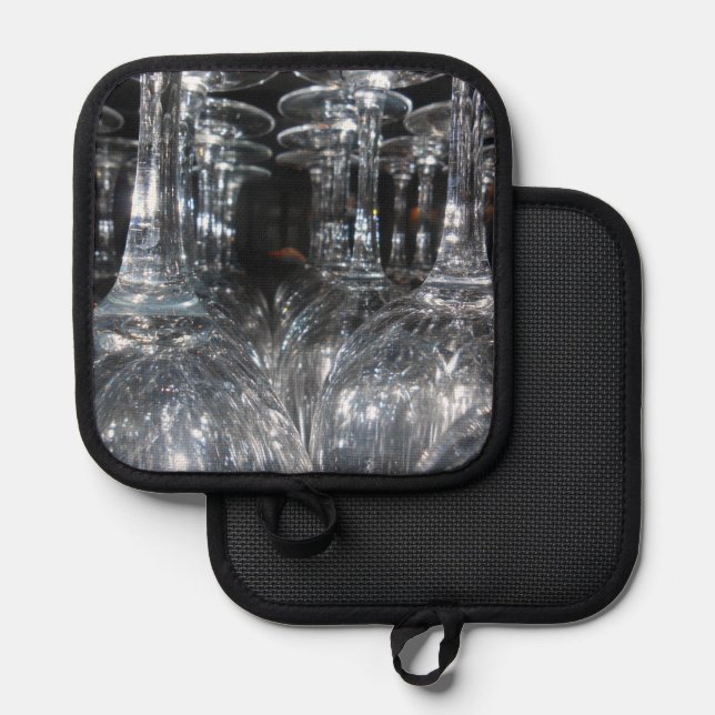 Die Rolle der Ausgesprochenen Topflappen (Vorderseite/Rückseite)