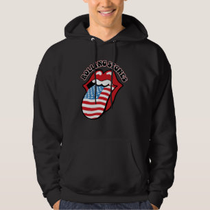 Die Rolle der Rolling Stones USA Hoodie