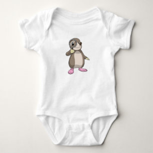 Die Rolle mit dem Zierglas Baby Strampler