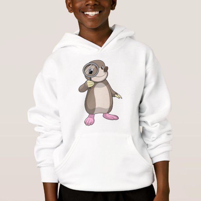 Die Rolle mit dem Zierglas Hoodie (Vorderseite)