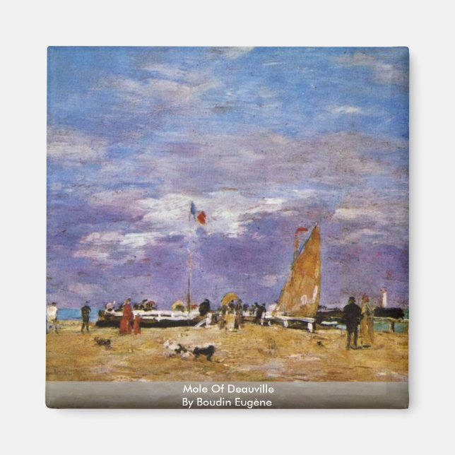 Die Rolle von Deauville von Boudin Eugène Magnet (Vorne)