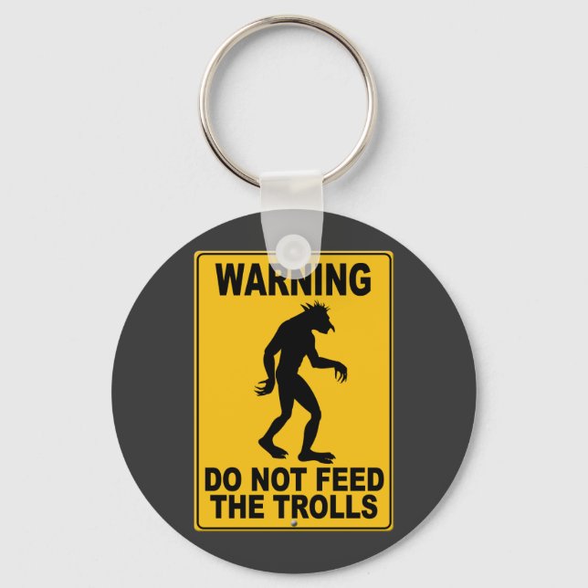 Die Rollen nicht Gefüttert Schlüsselanhänger (Vorderseite)