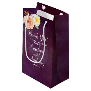 Die Romantik der blühenden Hochzeitskollektion Kleine Geschenktüte