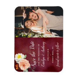 Die Romantik der blühenden Hochzeitskollektion Magnet