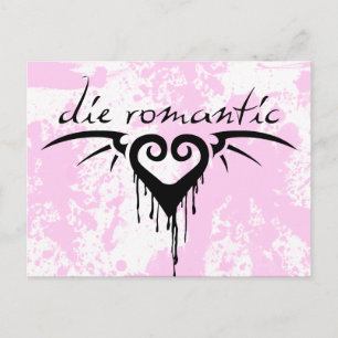 die Romantik Postkarte