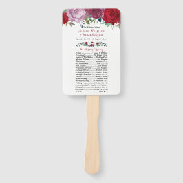 Die romantische Hochzeitskollektion der Blumen Fächer